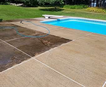 Contour de piscine Ste-Julie